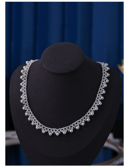 LuxeJewels™ – South Sea Pearl Necklace with 18K Gold Accent - Which Mark