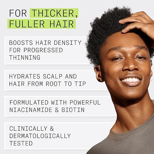 Nioxin Scalp + Hair Thickening System Kits | For Natural, Colored, & Damaged Hair with Light to Progressed Thinning | Strengthen & Boost Hair Density with Niacinamide & Biotin | Trial Size | 1 Month Supply - Which Mark