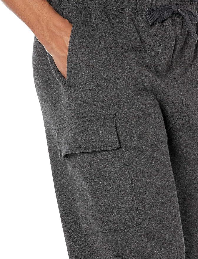 Amazon Essentials Mens Cargo Fleece Sweatpant - Which Mark
