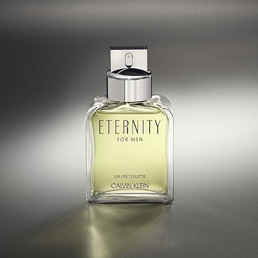 Calvin Klein Eternity Eau de Toilette for Men - Aromatic fragrance, top notes: Mandarin, Sage, Galbanum - Which Mark