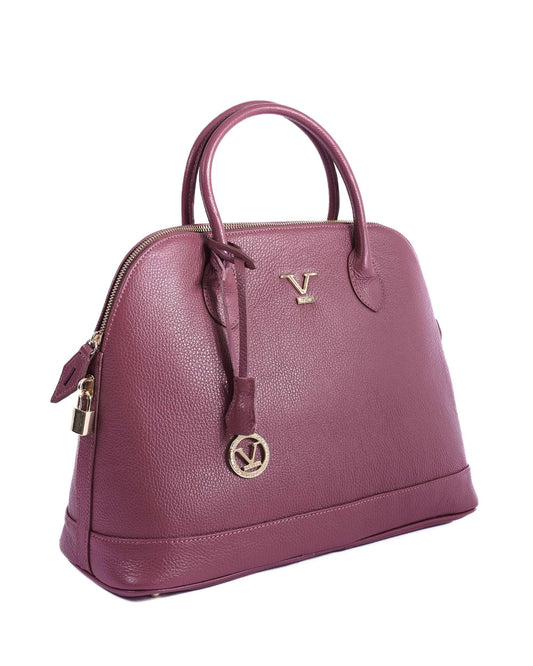 V Italia Womens Handbag Raspberry BC10880 DOLLARO PRUGNA - Which Mark