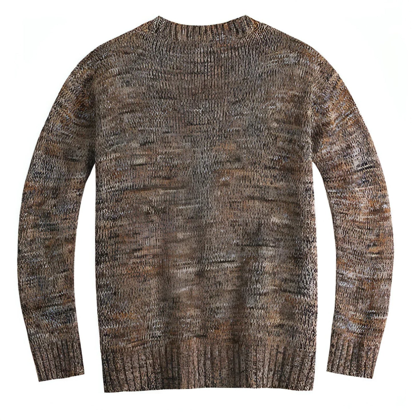 Men's Autumn And Winter Thin Mixed Wool Sweater - Which Mark