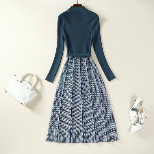 Sweater Skirt Inner Wear Base Temperament Long Women's Clothing Dress - Which Mark
