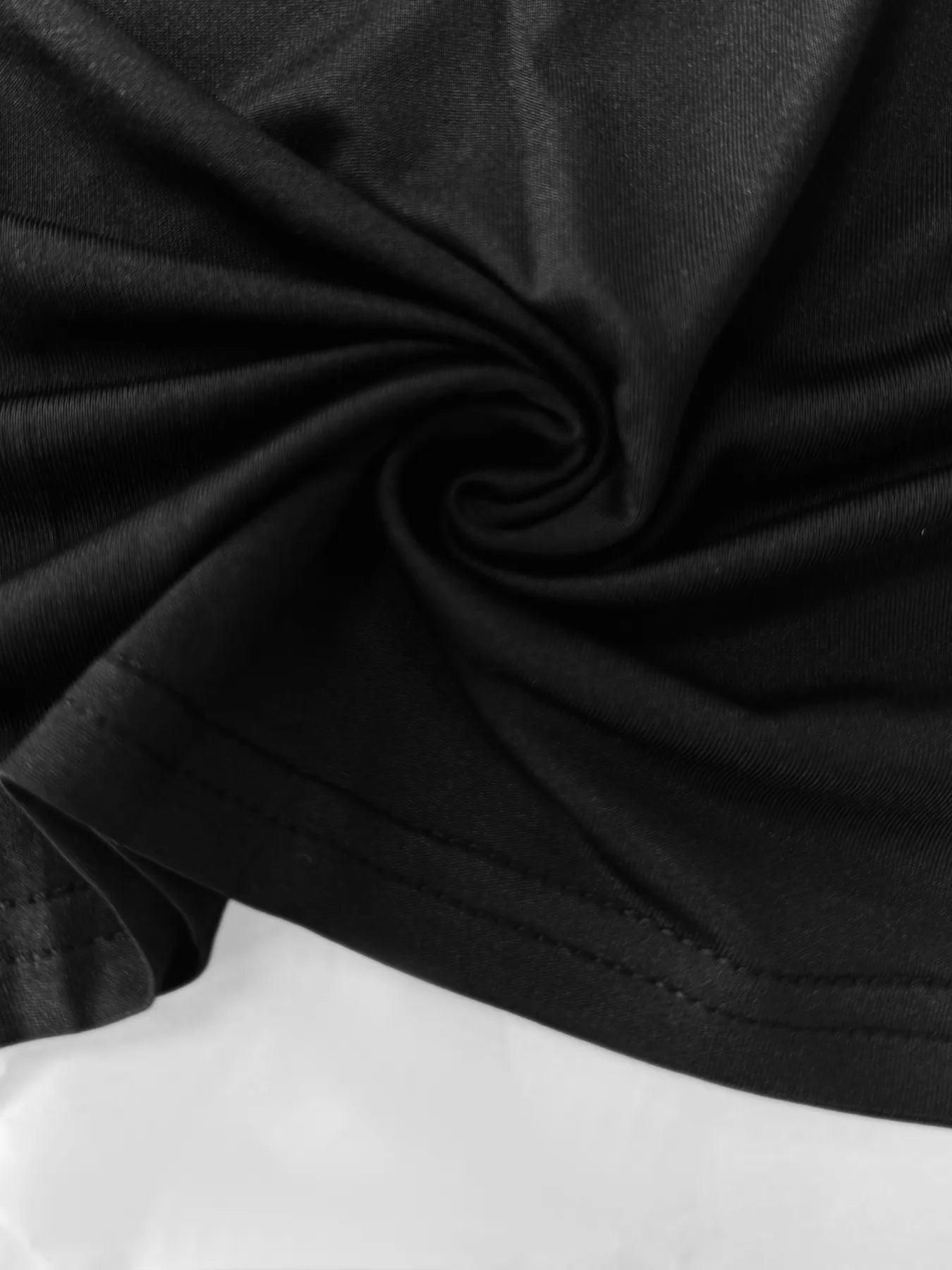 Boat Neck Long Sleeve Crop Top - Which Mark