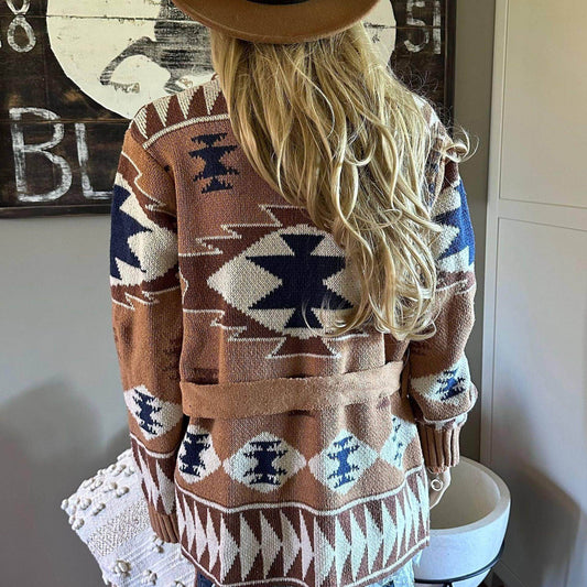 Women's Loose Cardigan Sweater Coat - Which Mark