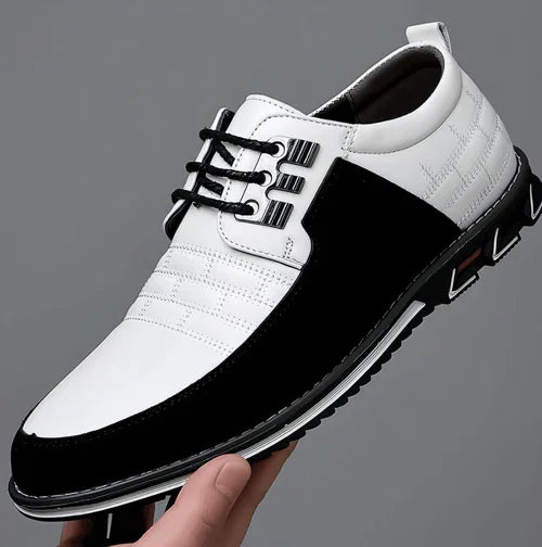 Casual Leather Shoes Men's - Which Mark