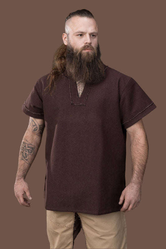 Dungeons & Dragons Barbarian Shirt Brown - Which Mark