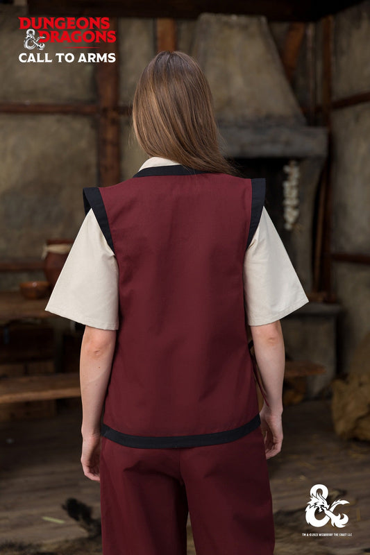 Dungeons & Dragons Monk Vest Bordeaux/Black - Which Mark