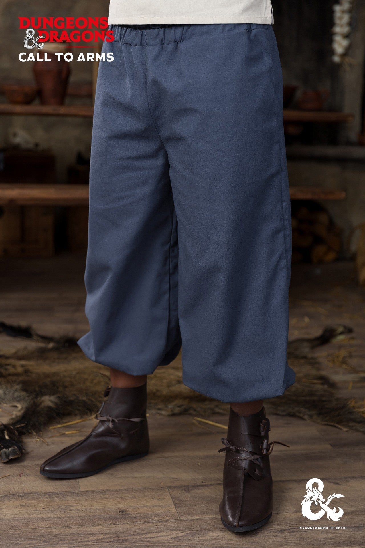 Dungeons & Dragons Monk Trousers Woad Blue - Which Mark