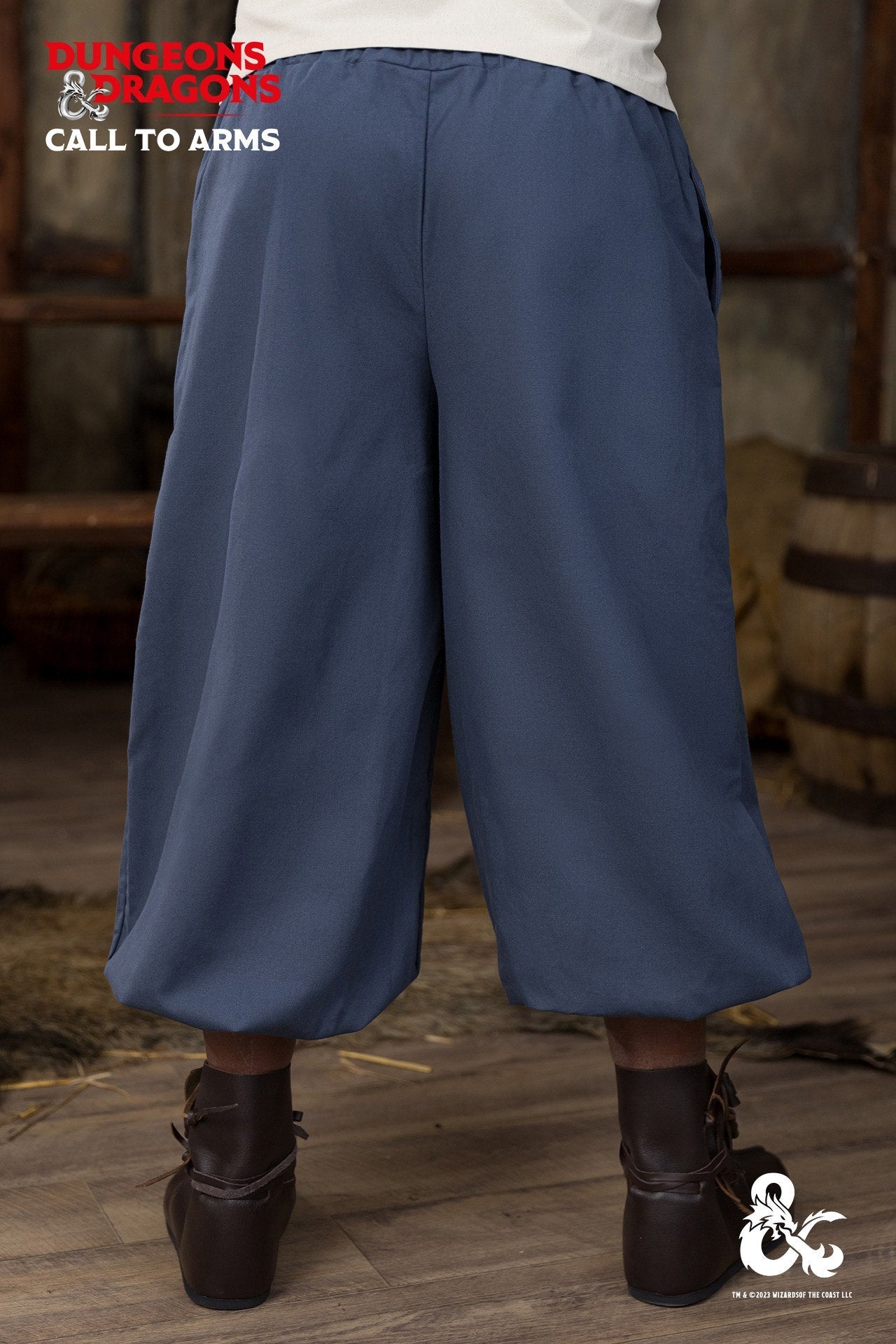 Dungeons & Dragons Monk Trousers Woad Blue - Which Mark