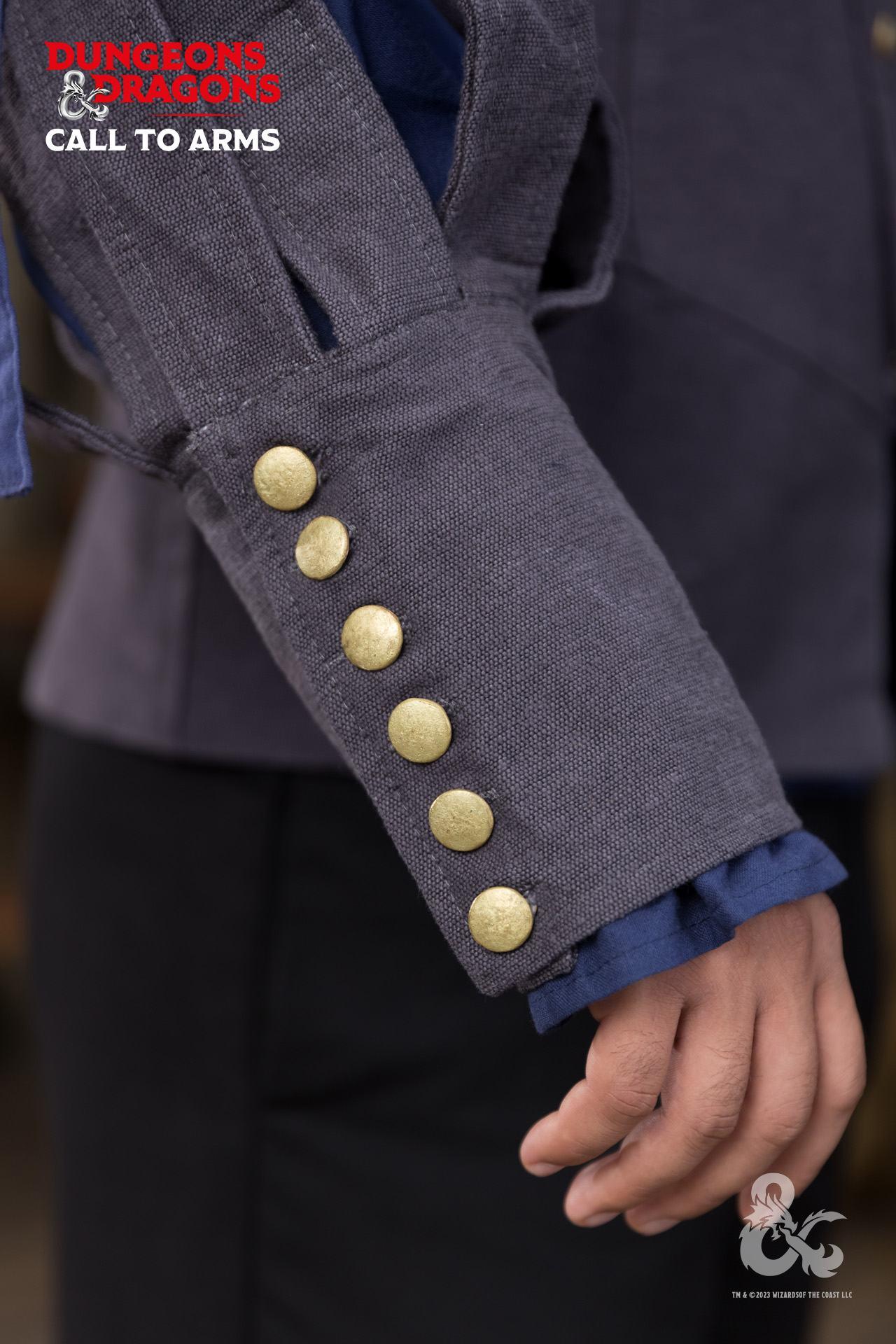 Dungeons & Dragons Bard Jerkin Grey - Which Mark