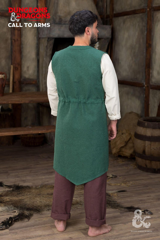 Dungeons & Dragons Druid Long Vest Green - Which Mark