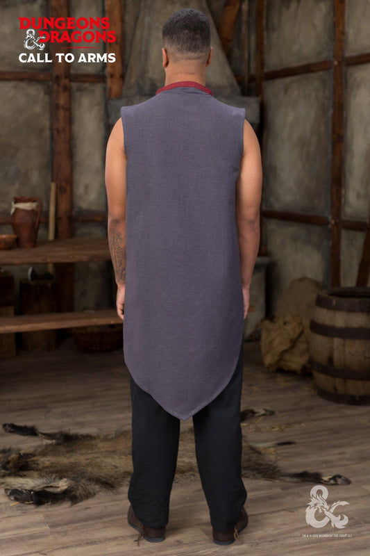 Dungeons & Dragons Sorcerer Sleeveless Tunic Gray/Red - Which Mark