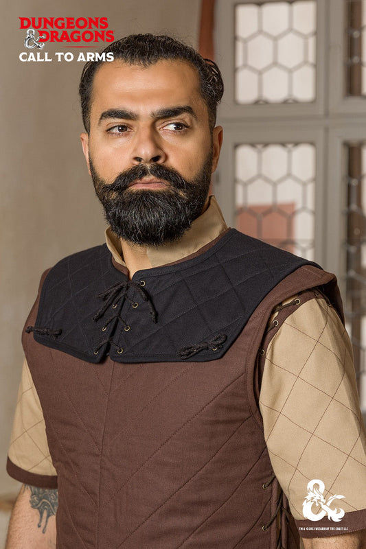 Dungeons & Dragons Fighter Gorget Black - Which Mark