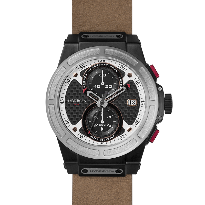 Otto Chrono Silver Black Nato - Which Mark
