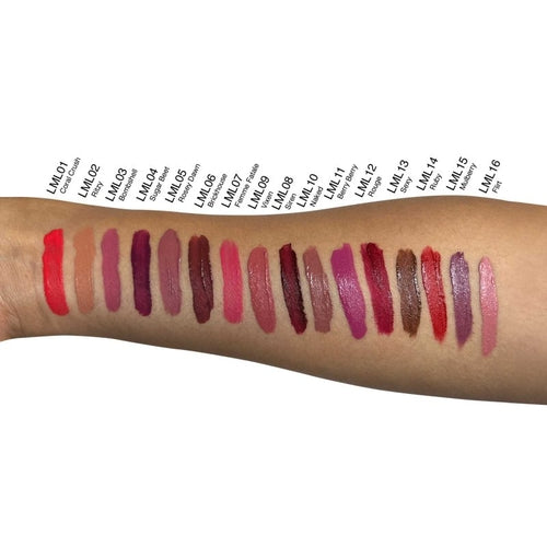 Liquid to Matte Lipstick - Berry Berry - LML11 | Paraben free, Gluten - Which Mark