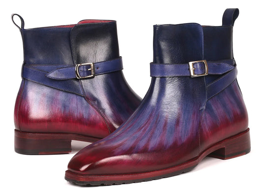 Paul Parkman Men's Multicolor Patina Jodhpur Boots (955MIX32) - Which Mark
