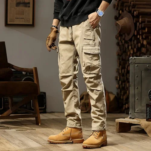 High Street Loose Functional Casual Pants Men - Which Mark