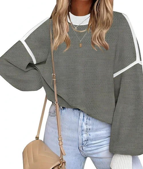 A.1 Women Loose Casual Sweater - Which Mark