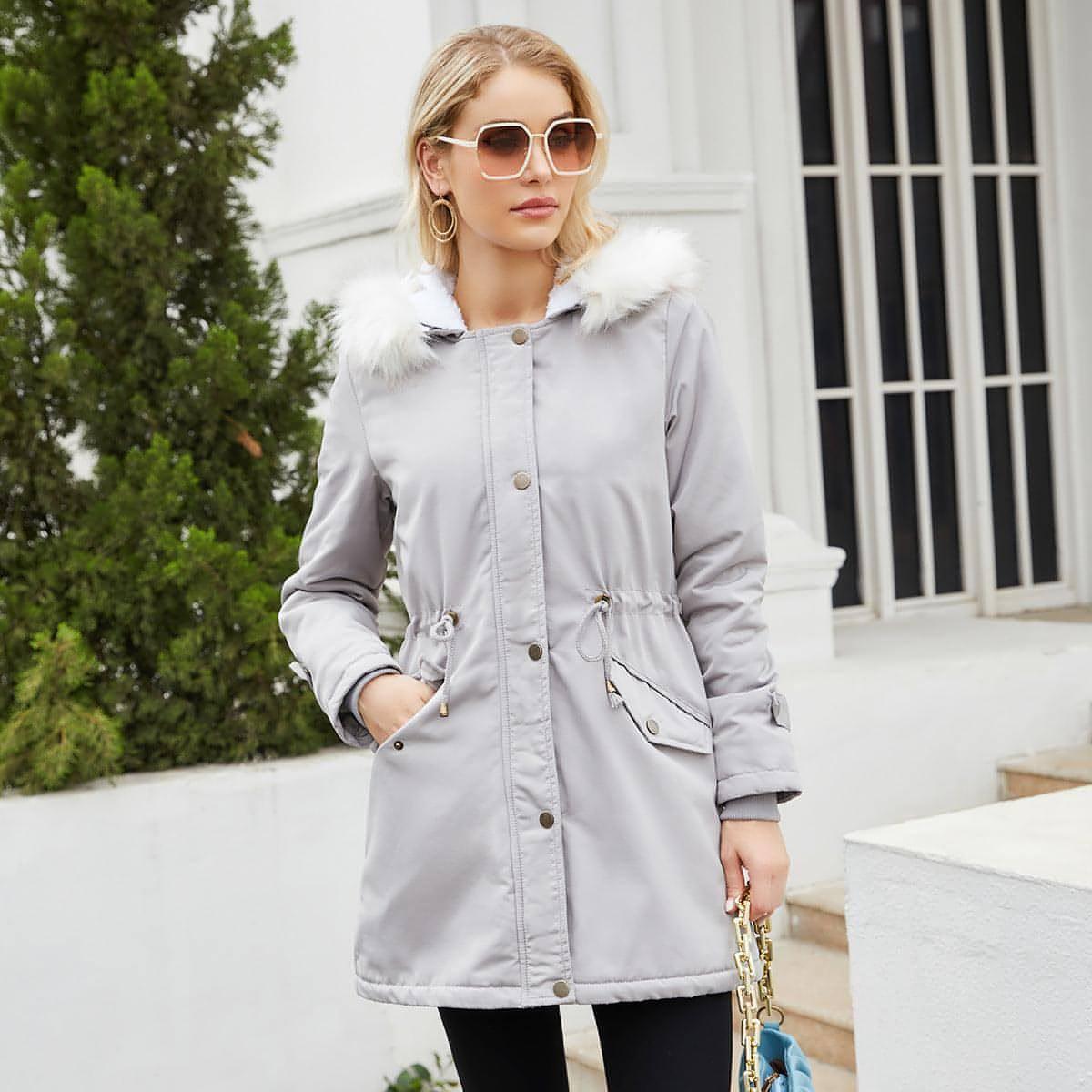 A1. Women's Coat Cotton-padded Jacket - Which Mark