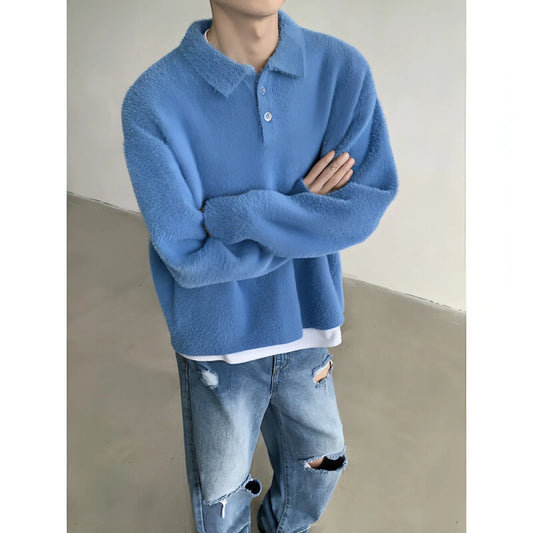 Skin-friendly Mohair Pullover Sweater - Which Mark