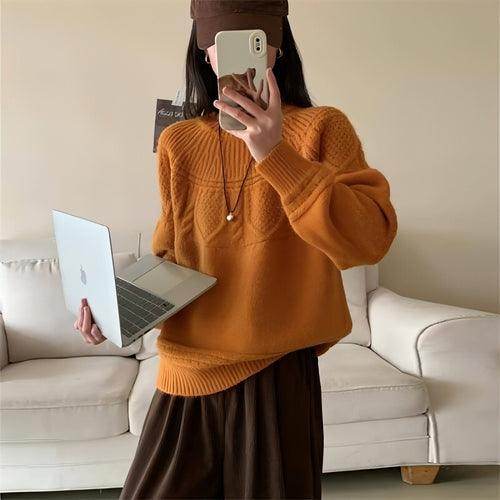 French Retro Soft Glutinous Twisted Sweater For Women - Which Mark