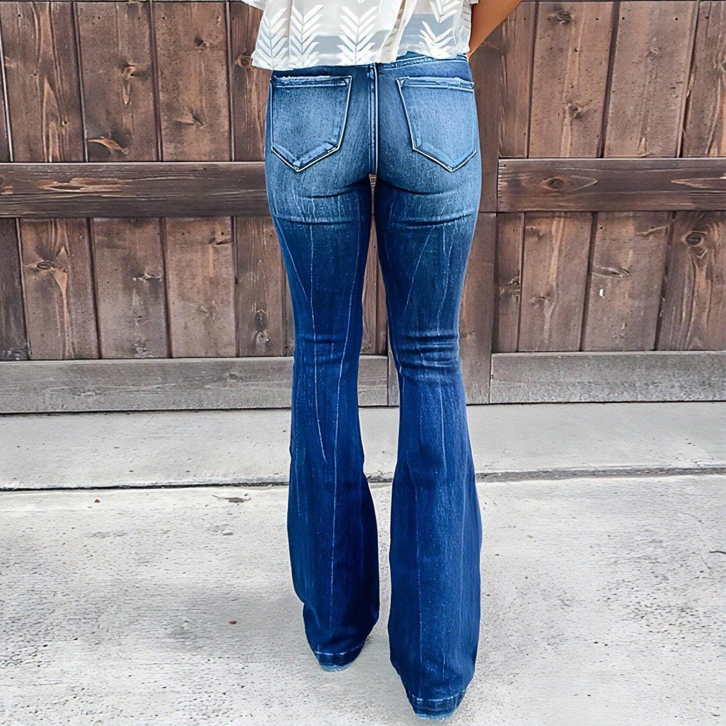 UrbanFade™ – Women's Ripped High-Waist Jeans - Which Mark