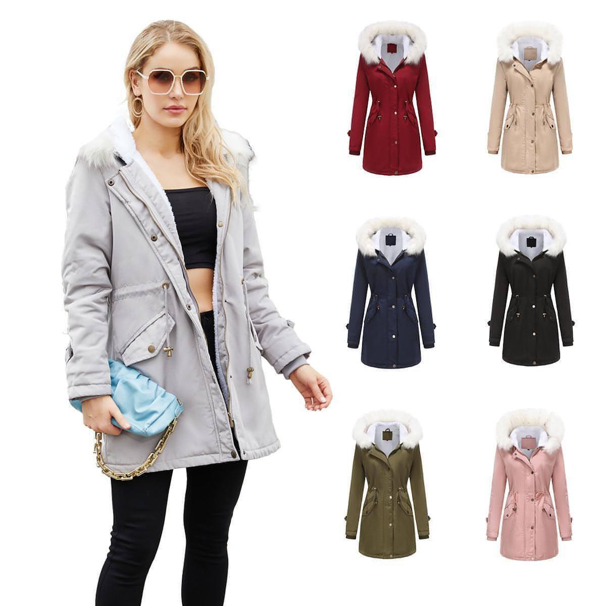 A1. Women's Coat Cotton-padded Jacket - Which Mark