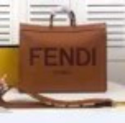 Large Tote Brown Bags - Which Mark