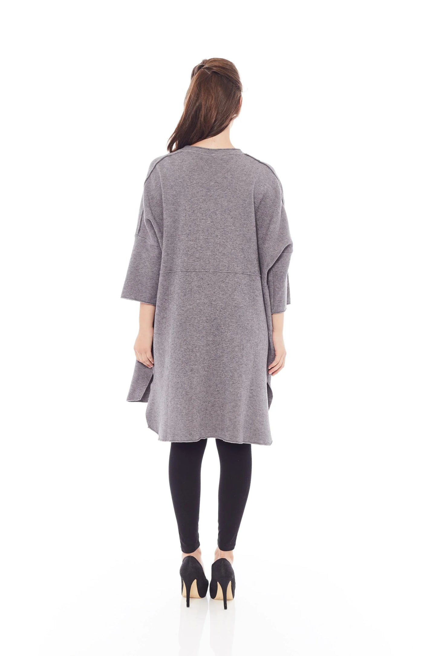 A STYLE UP CARDIGAN IN HAZE GREY - Which Mark
