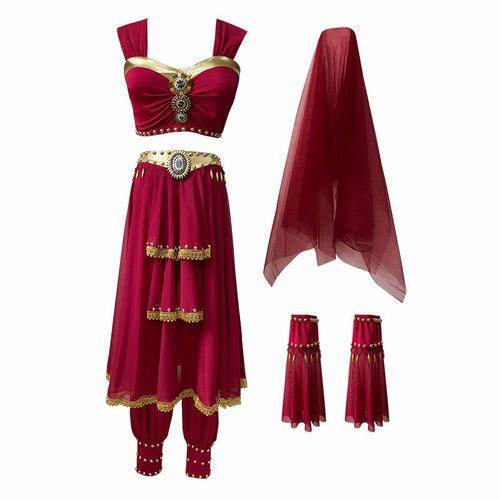 Belly Dance Carnival Egyptian Princess Costume Greek Goddess Outfit - Which Mark