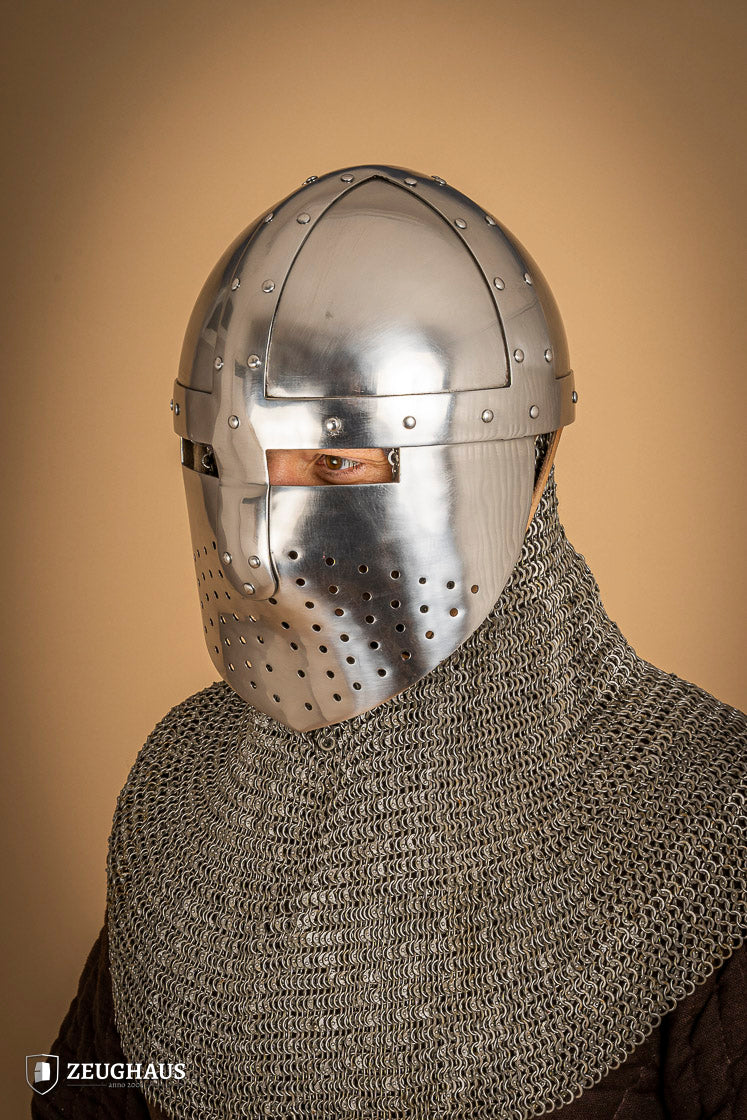 Spangenhelm with Facial 2mm Polished - Which Mark
