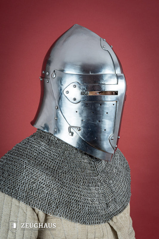 Sugar Loaf Helmet with Visor 1,6mm Polished - Which Mark