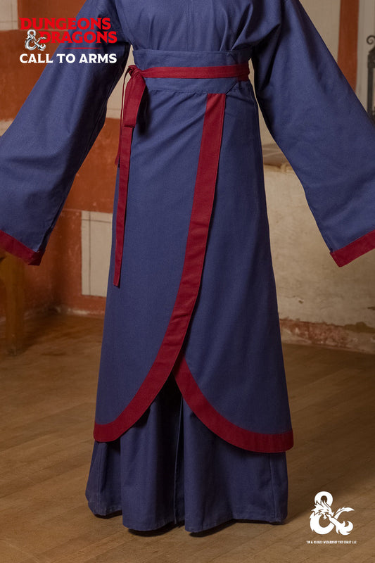 Dungeons & Dragons Wizard Battle Skirt Dark Blue/Bordeaux - Which Mark