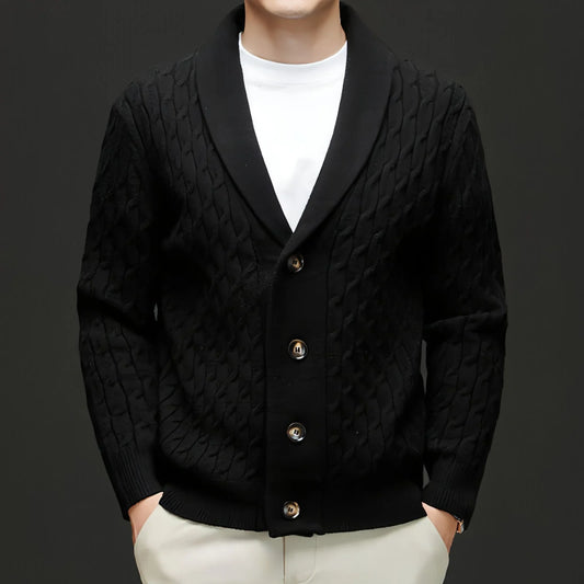 Autumn New Men's Knitwear Cardigan Casual Coat Sweater - Which Mark