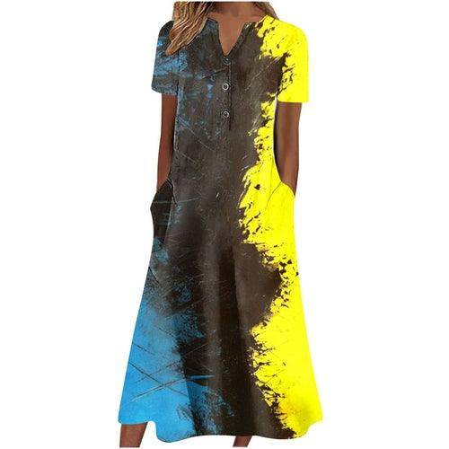 Women’s Summer Midi Dress – Casual, Light & Pocket-Ready - Which Mark