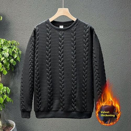 High Sense Internet Hot Fashion Brand Brushed Hoody Men - Which Mark