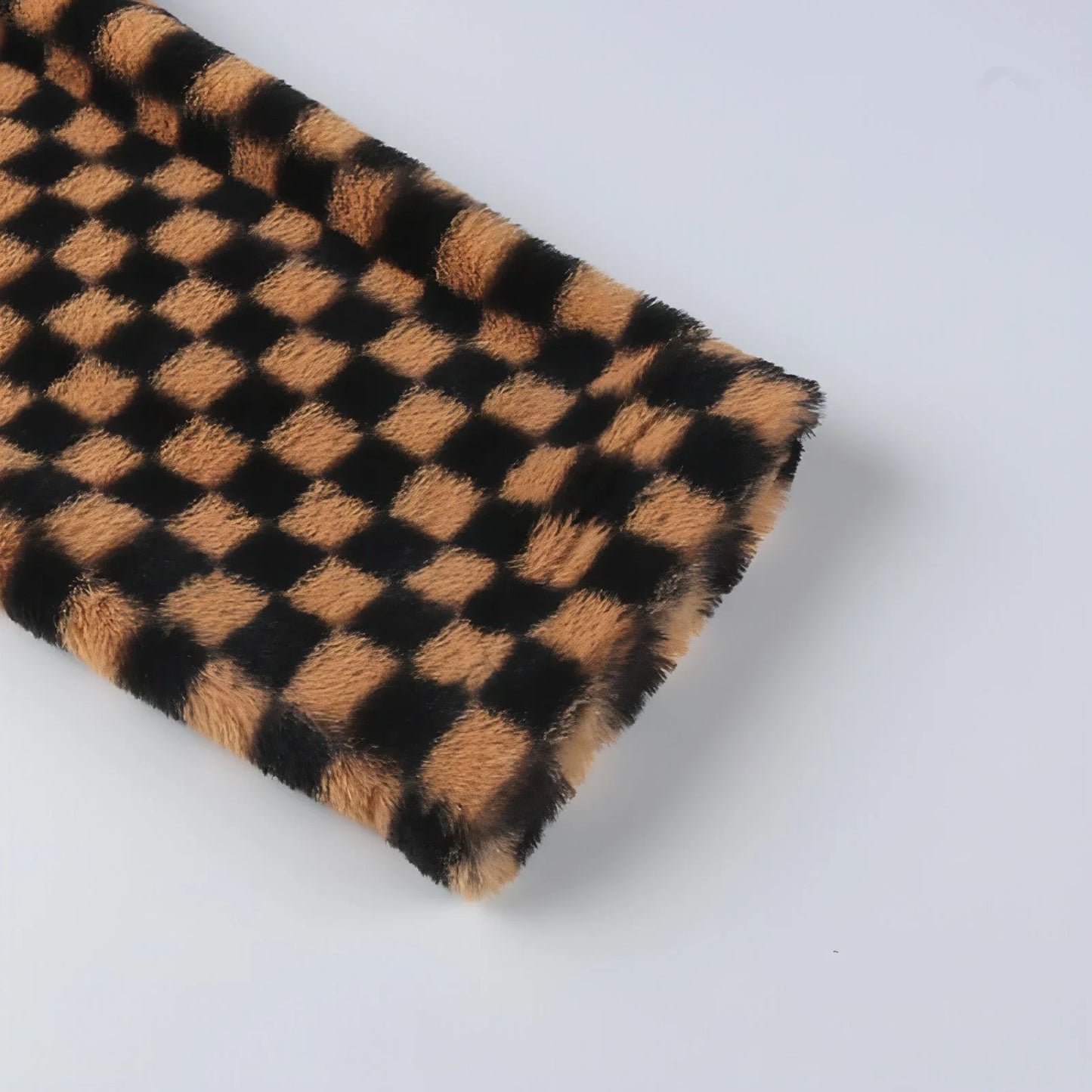 Checkerboard Plaid Sweater Women Street Hipster Blouse - Which Mark