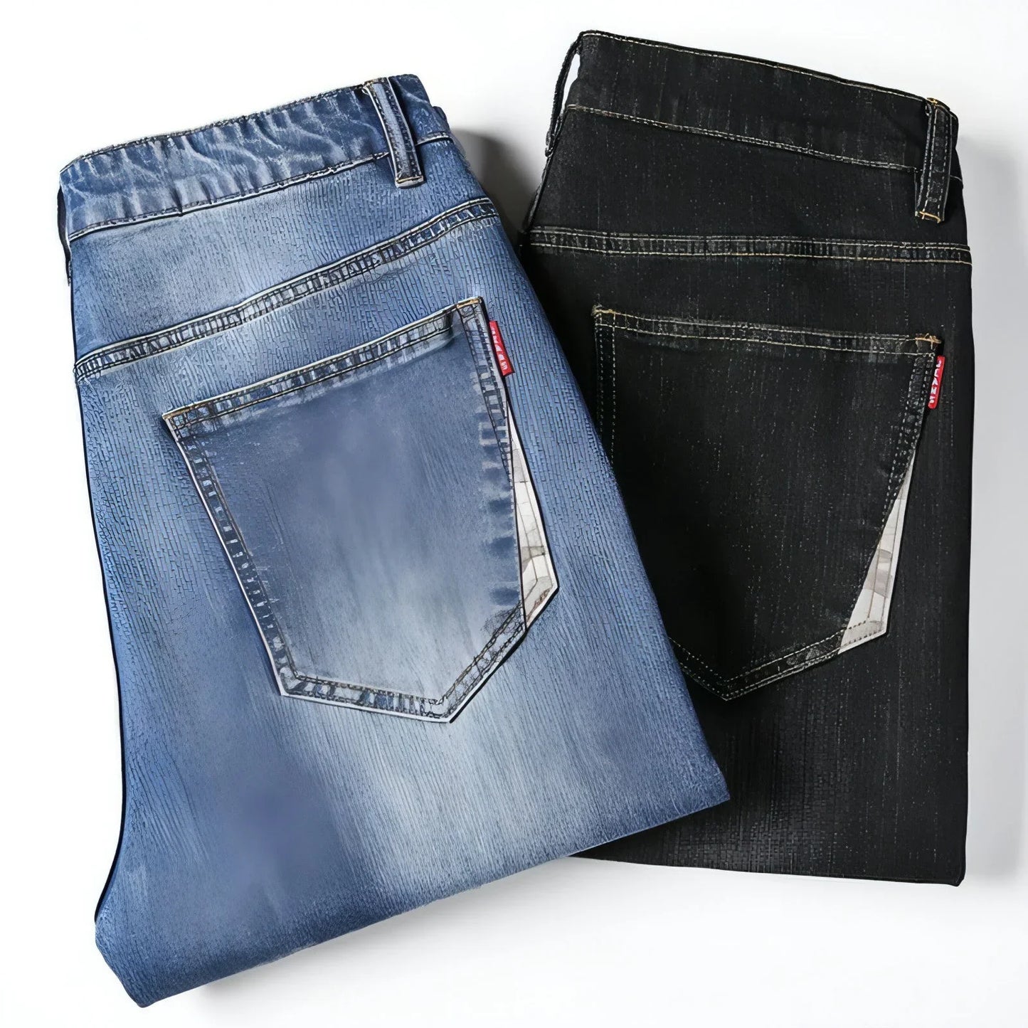 Jeans Loose Plus Fat Plus Size Harem Trousers Stretch Feet Jeans Men - Which Mark