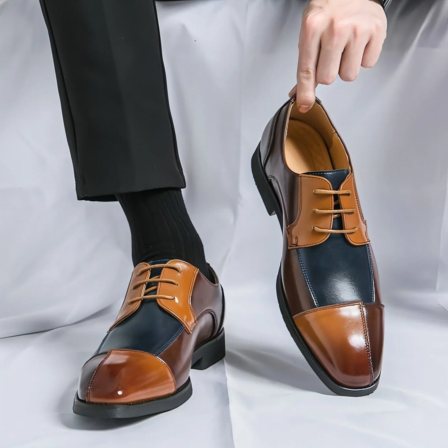 Business Formal Wear Leather Shoes Men - Which Mark