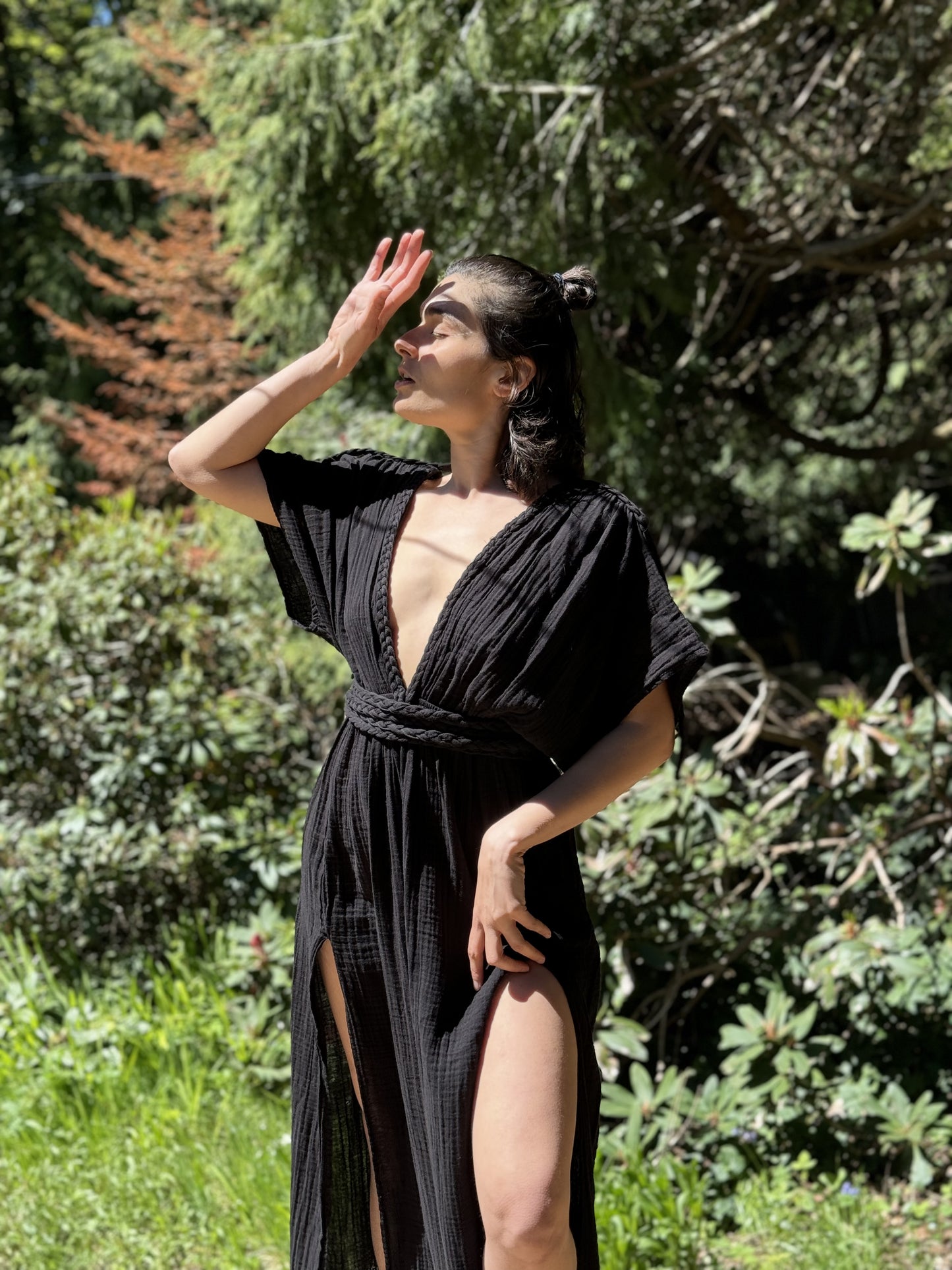 Boho Cotton Slit Summer Maxi Dress - Which Mark