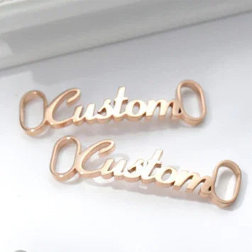 TagMyStep™ – Personalized Sneaker Lace Buckle (1 Pair) - Which Mark