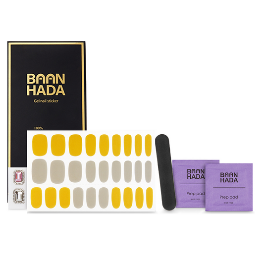 Korean Gel Nail Strips Nail decals All-In-One Kits - Which Mark