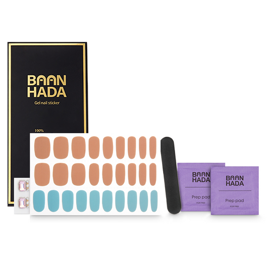 Korean Gel Nail Strips Nail decals All-In-One Kits - Which Mark