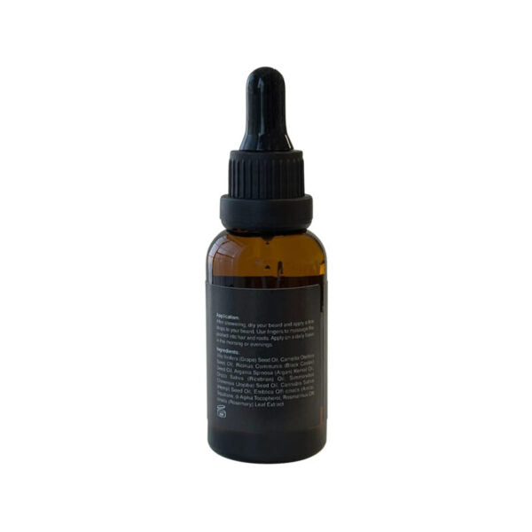 Hemp Infused Beard Growth Oil - Unscented | Vegan, Boosts Hair - Which Mark