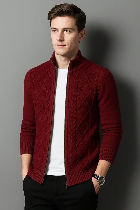 NordZip™ – Half-Turtleneck Zipper Jacket for Men - Which Mark