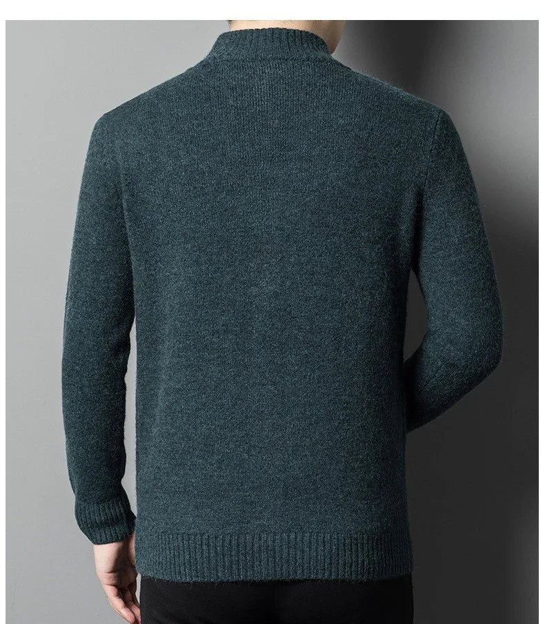 NordZip™ – Half-Turtleneck Zipper Jacket for Men - Which Mark