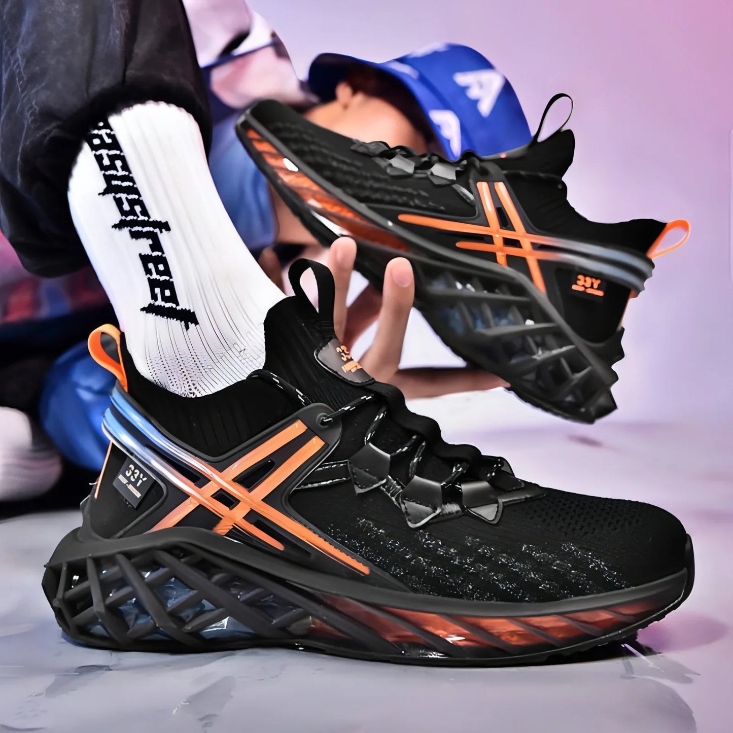 Men Fashion Running Shoes Breathable Leisure - Which Mark