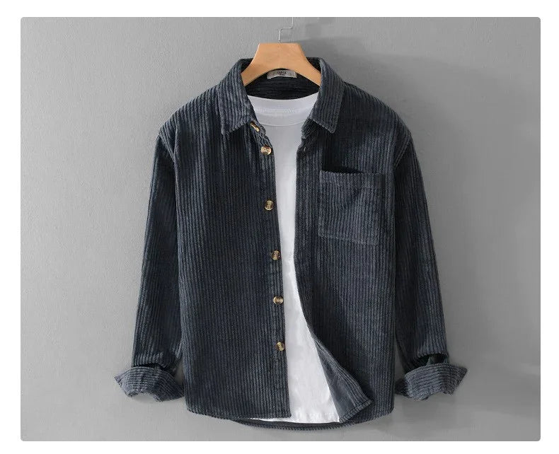 VelvEdge™ – Heavy Corduroy Overshirt Jacket - Which Mark