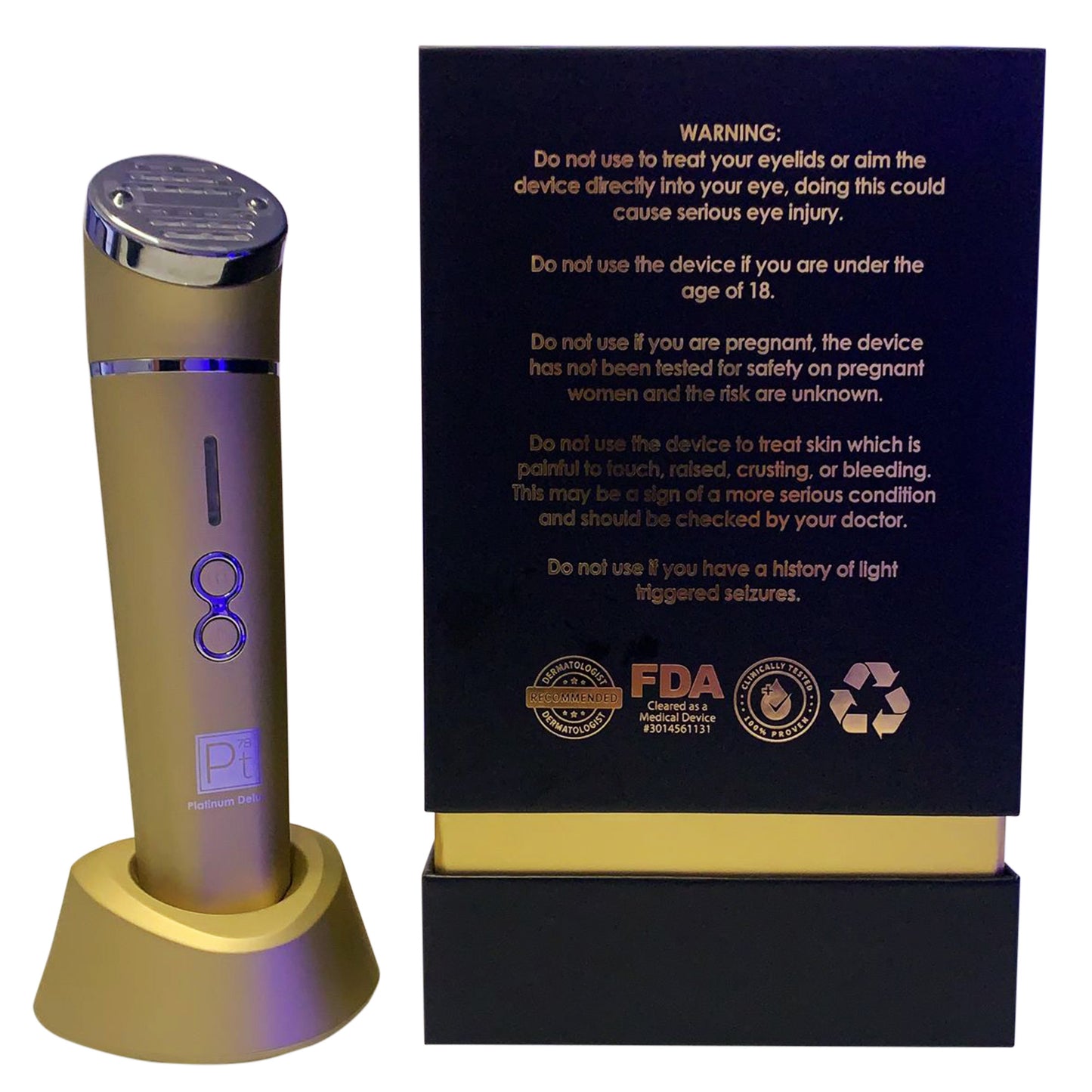 Platinum Gold Red Light Therapy - Which Mark